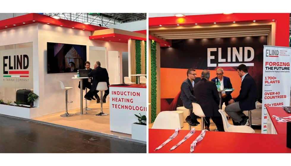 En Elind, los sistemas de calentamiento por inducci�n captaron el inter�s de los visitantes