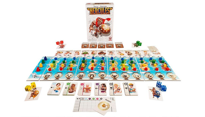 El juego de mesa H�rcules utiliza dados y operaciones matem�ticas para reforzar el c�lculo mental y el razonamiento l�gico de forma l�dica...