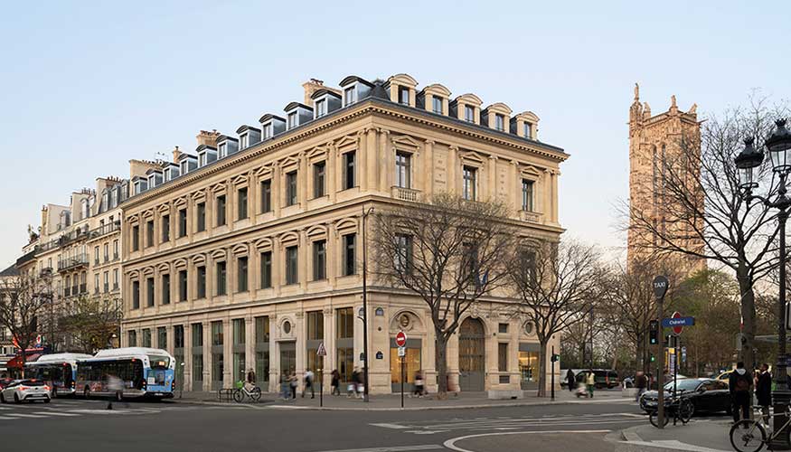 'Chambre des Notaires', en Par�s, un ejemplo de la arquitectura Haussmaniana. Foto: Jared Chulski