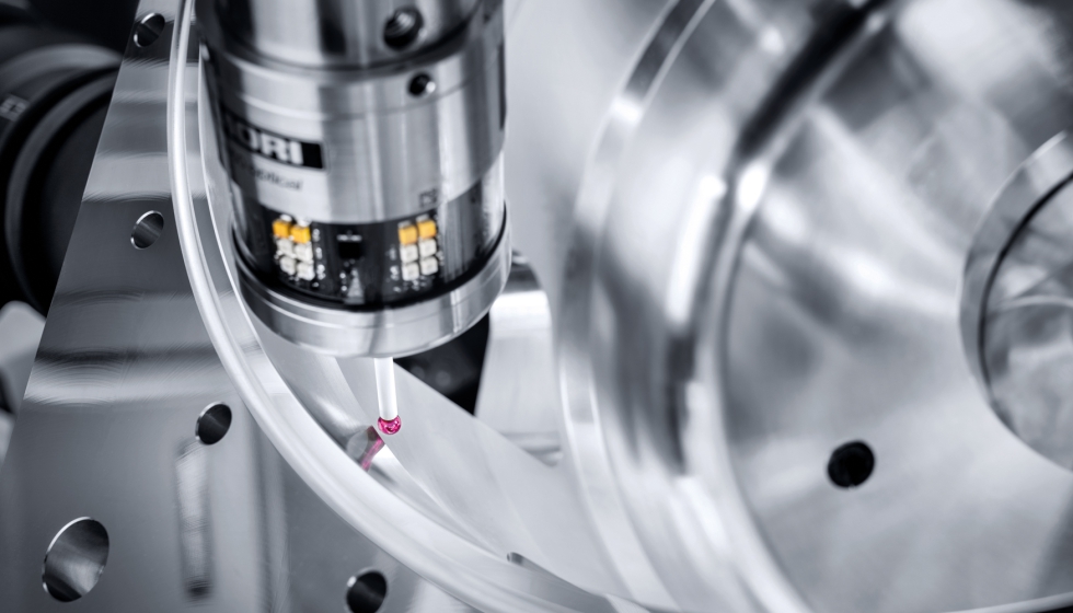 La medici�n durante el proceso de DMG MORI integra la fabricaci�n y el control de calidad en un flujo de trabajo digital de bucle cerrado...