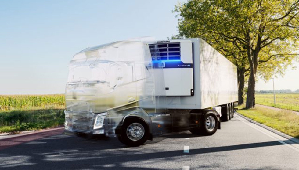 Unidad port�til de cadena de fr�o desarrollada con tecnolog�a el�ctrica Thermo King Advancer A-500E