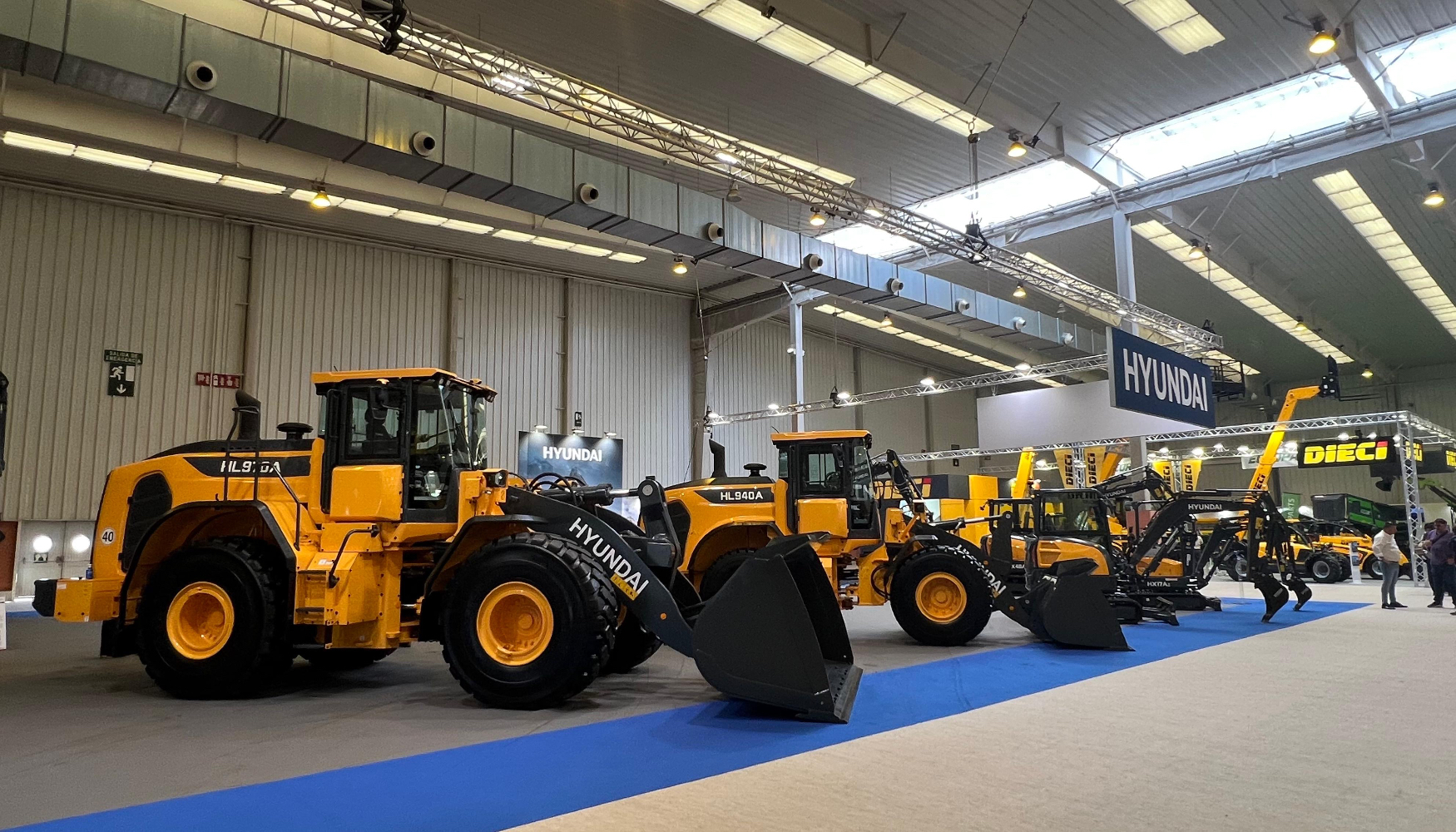 Los visitantes pudieron ver en el stand una amplia representaci�n de la gama Hyundai