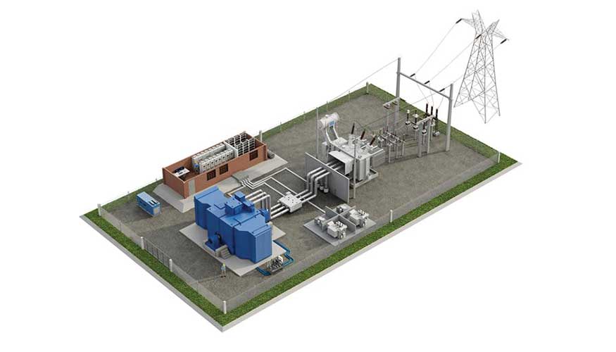 La tecnolog�a de condensadores s�ncronos rotativos mejora la estabilidad de la red equilibrando la potencia reactiva y la potencia activa...