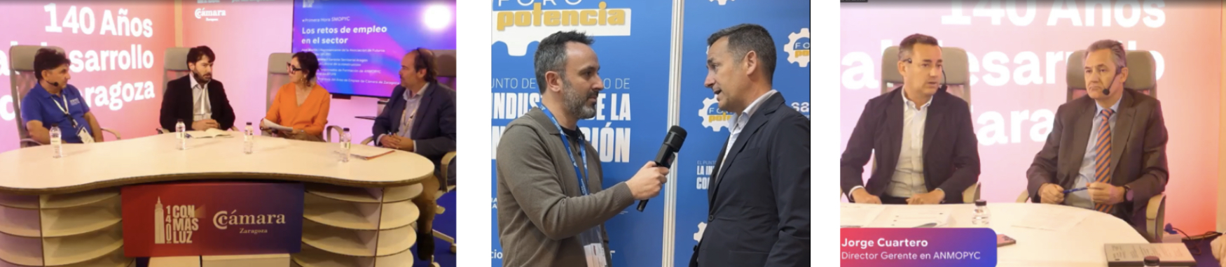 Intervenciones de Anmopyc para diversos medios de comunicaci�n