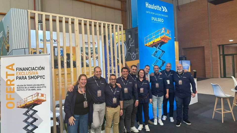 Equipa da Haulotte Ib�rica na Smopyc 2026