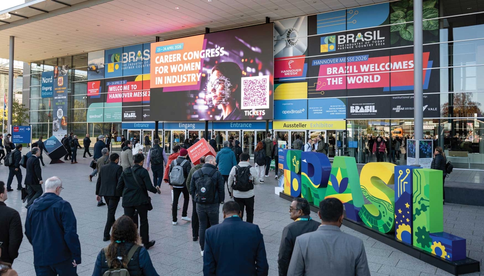O Brasil foi o Pa�s Parceiro desta edi��o da feira