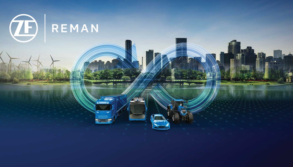 ZF impulsa la remanufactura con una plataforma digital para gestionar devoluciones de componentes usados