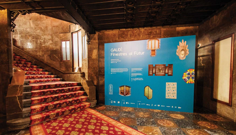 La exposici�n 'Gaud�: Ventanas al Futuro' podr� visitarse en el Palau G�ell de Barceloan, del 21 de abril l 25 de octubre de este 2026...