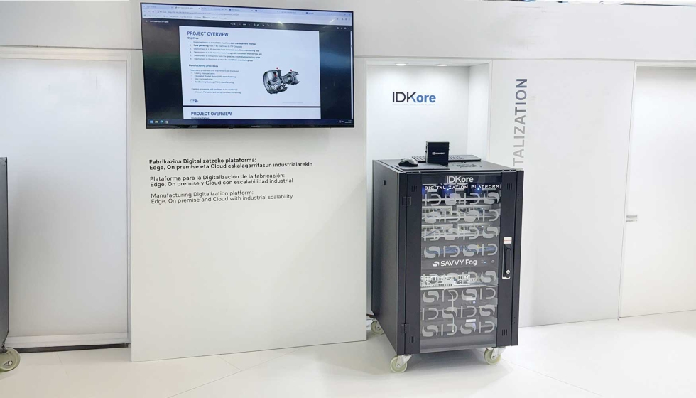 El stand contar� con el demostrador tecnol�gico Savvy Fog...