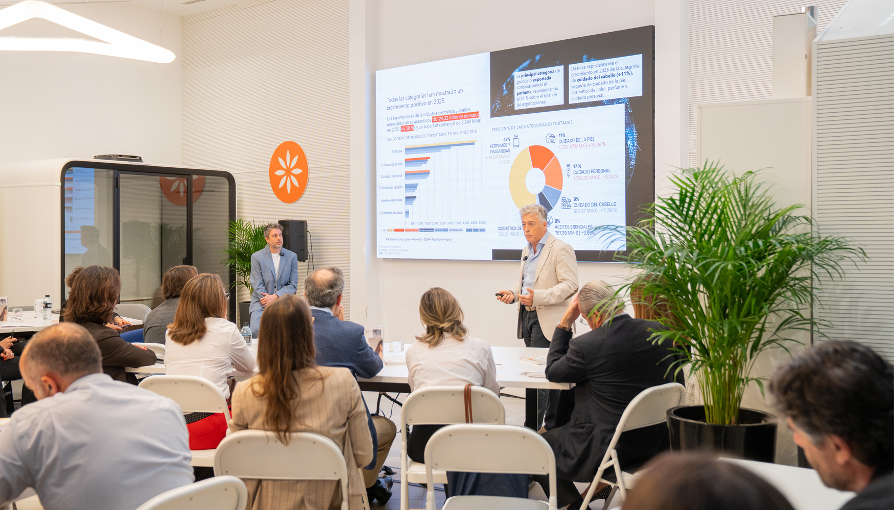 �scar Mateo present� los principales datos de la �Radiograf�a de la industria cosm�tica y del perfume 2025�
