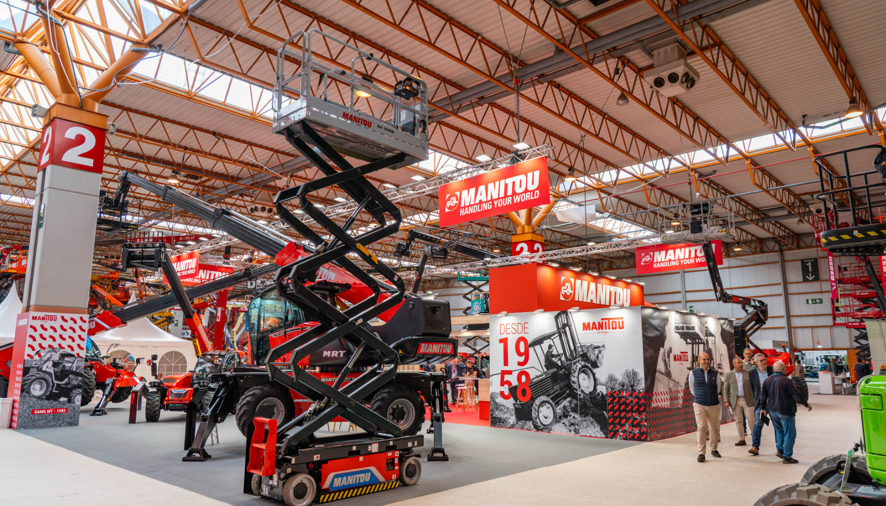 Stand de Manitou en Smopyc 2026
