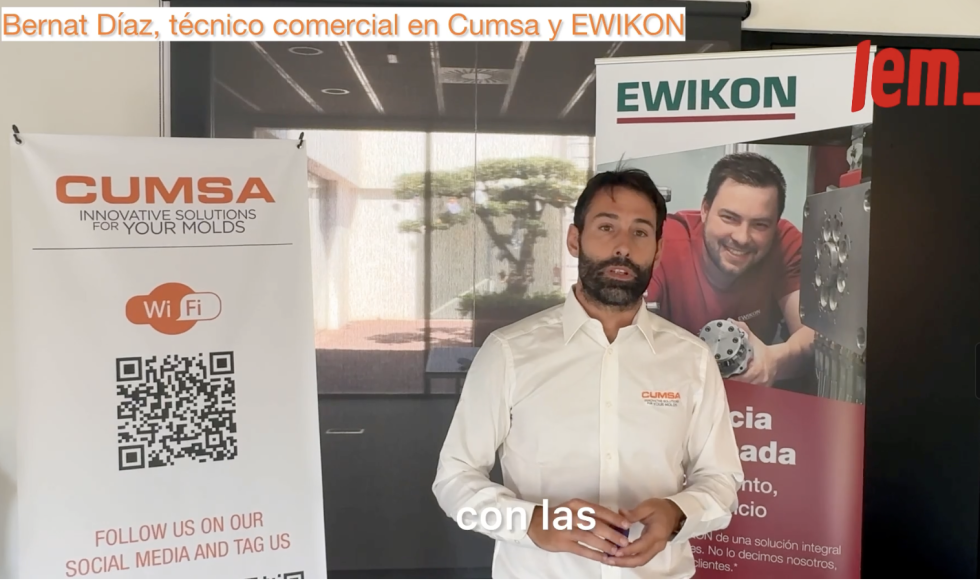 Bernat D�ez, t�cnico comercial de Cumsa /Ewikon