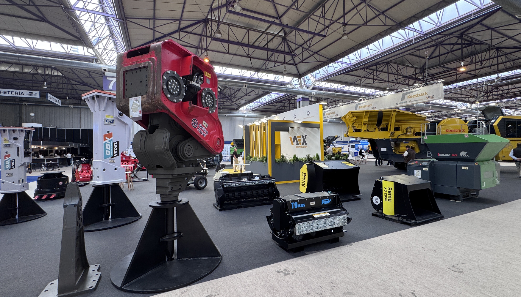Stand de Vaex Maquinaria en Smopyc 2026