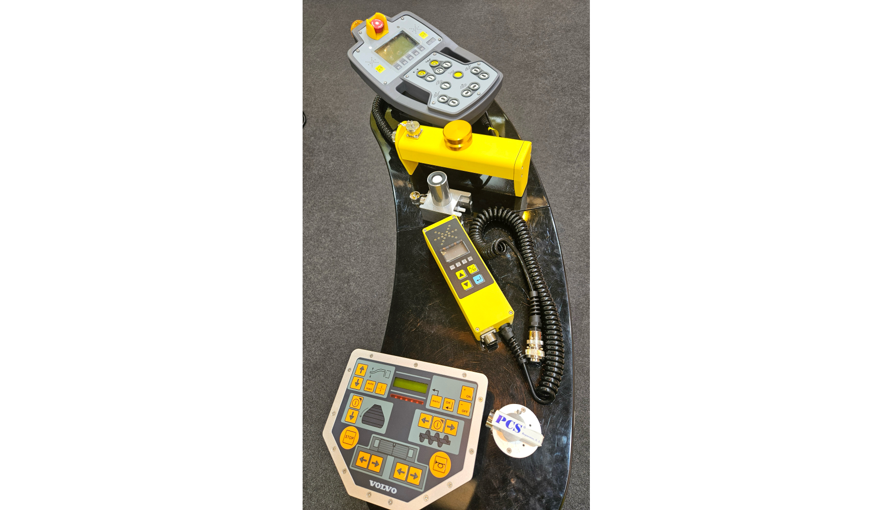 Algunos de los equipos mostrados por Solis en la feria