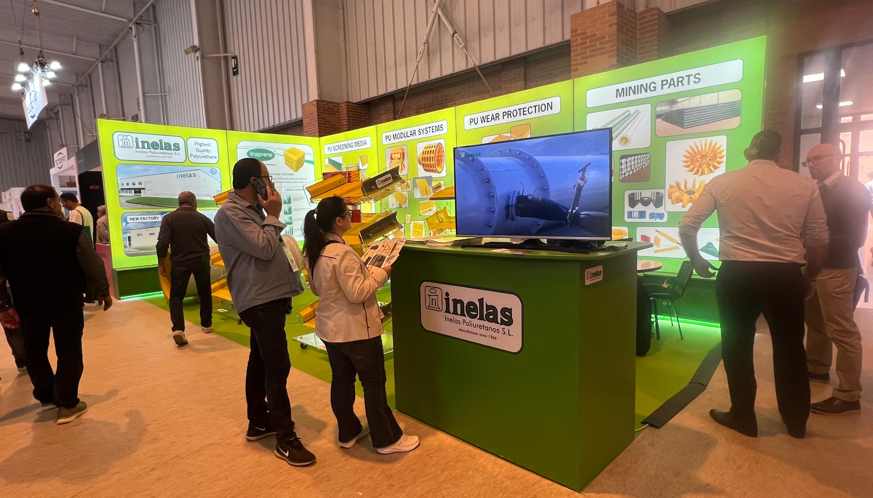 Stand de Inelas Poliuretanos en Smopyc 2026