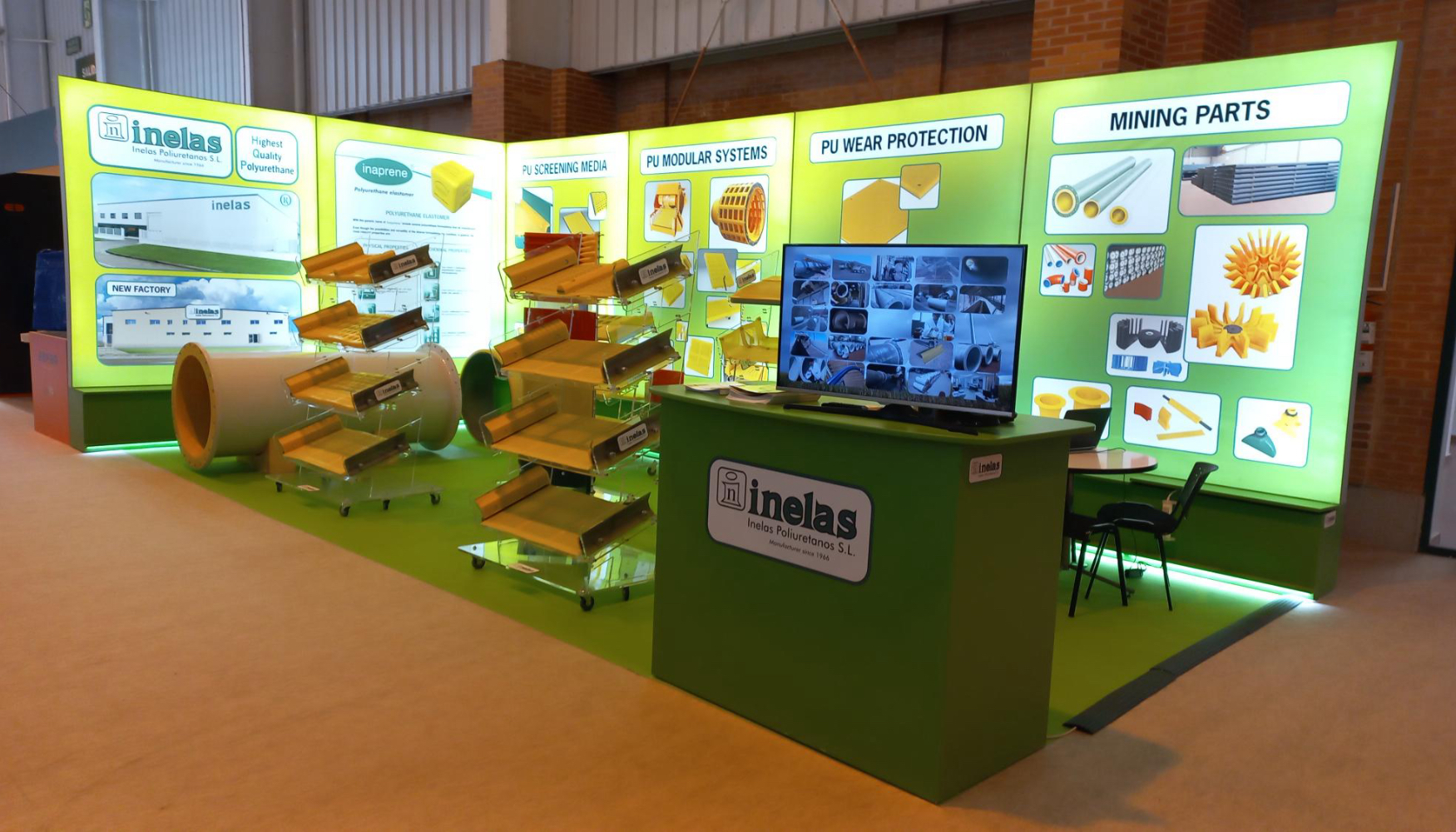 Stand de Inelas Poliuretanos en Smopyc 2026