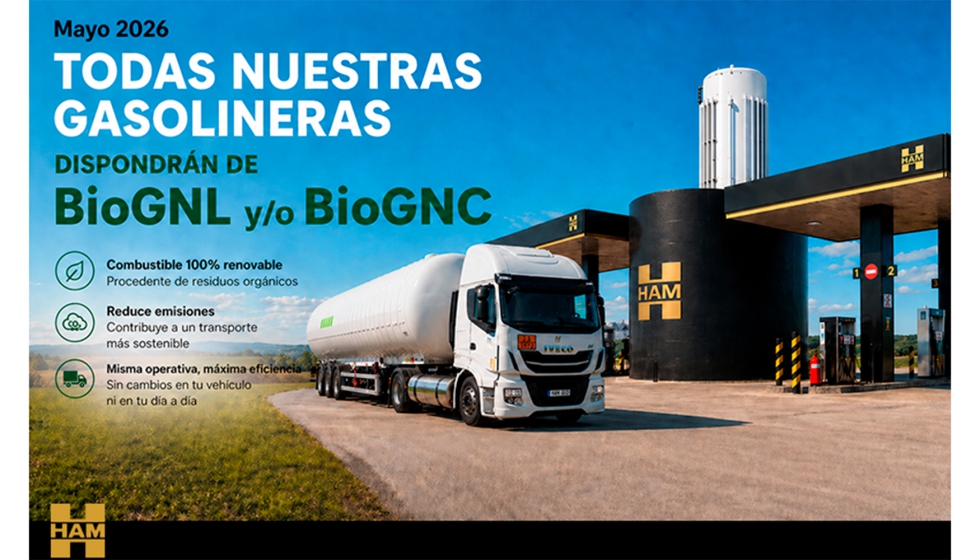 Grupo Ham se�al� que �el uso de BioGNL y BioGNC representa una alternativa renovable especialmente relevante para el transporte profesional&quote;...