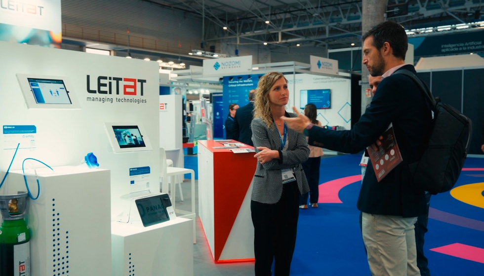 Stand de Leitat en la edici�n de 2025 de Advanced Factories