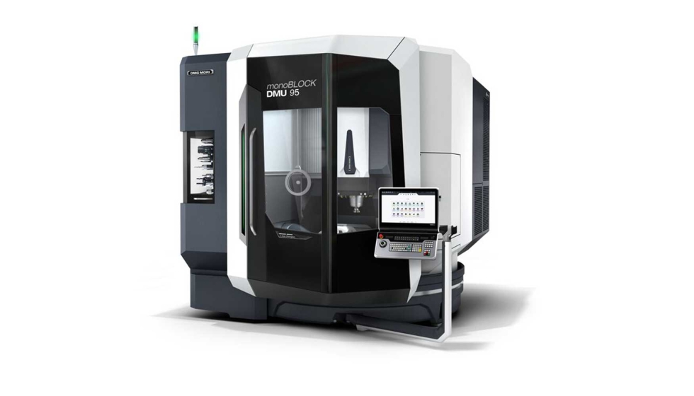 La DMU 95 monoBLOCK de DMG MORI es un potente centro de mecanizado de 5 ejes para la m�xima precisi�n en la fabricaci�n de matrices y moldes...
