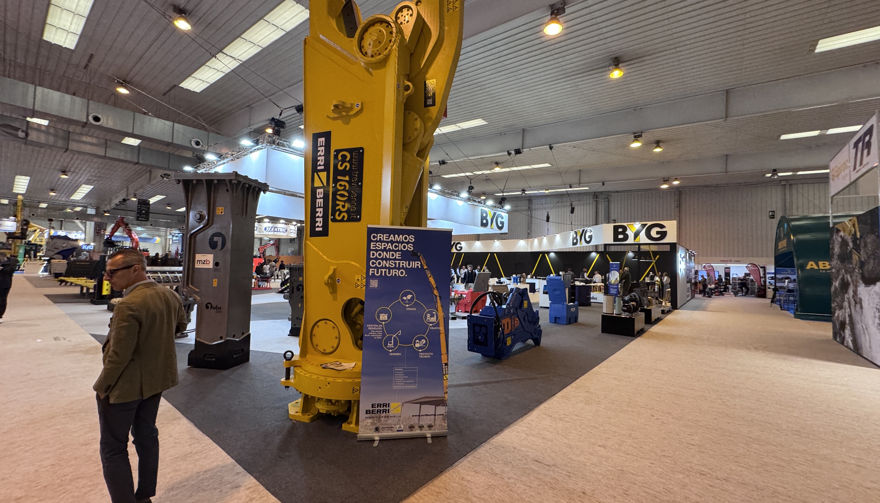 BYG mostr� en su stand de Smopyc 2026 una amplia representaci�n de su gama de soluciones