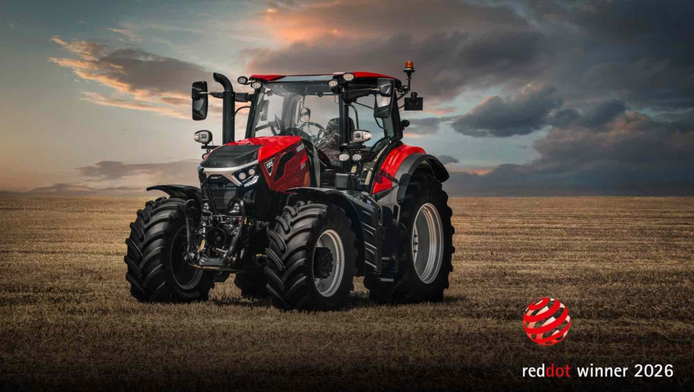 El premio consolida la l�nea de dise�o com�n implantada por Case IH en su gama de tractores y refuerza la importancia del dise�o industrial como...