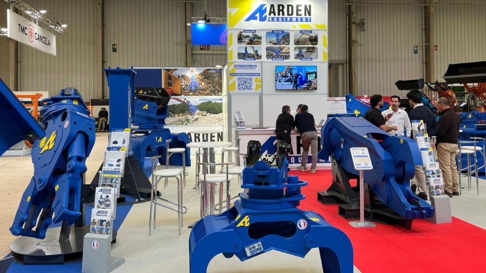 A Arden Equipment apresentou uma ampla representa��o da sua gama na feira