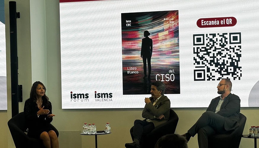 Mesa redonda con Daniel Garc�a S�nchez, director de ISMS Forum; Fanny Y...