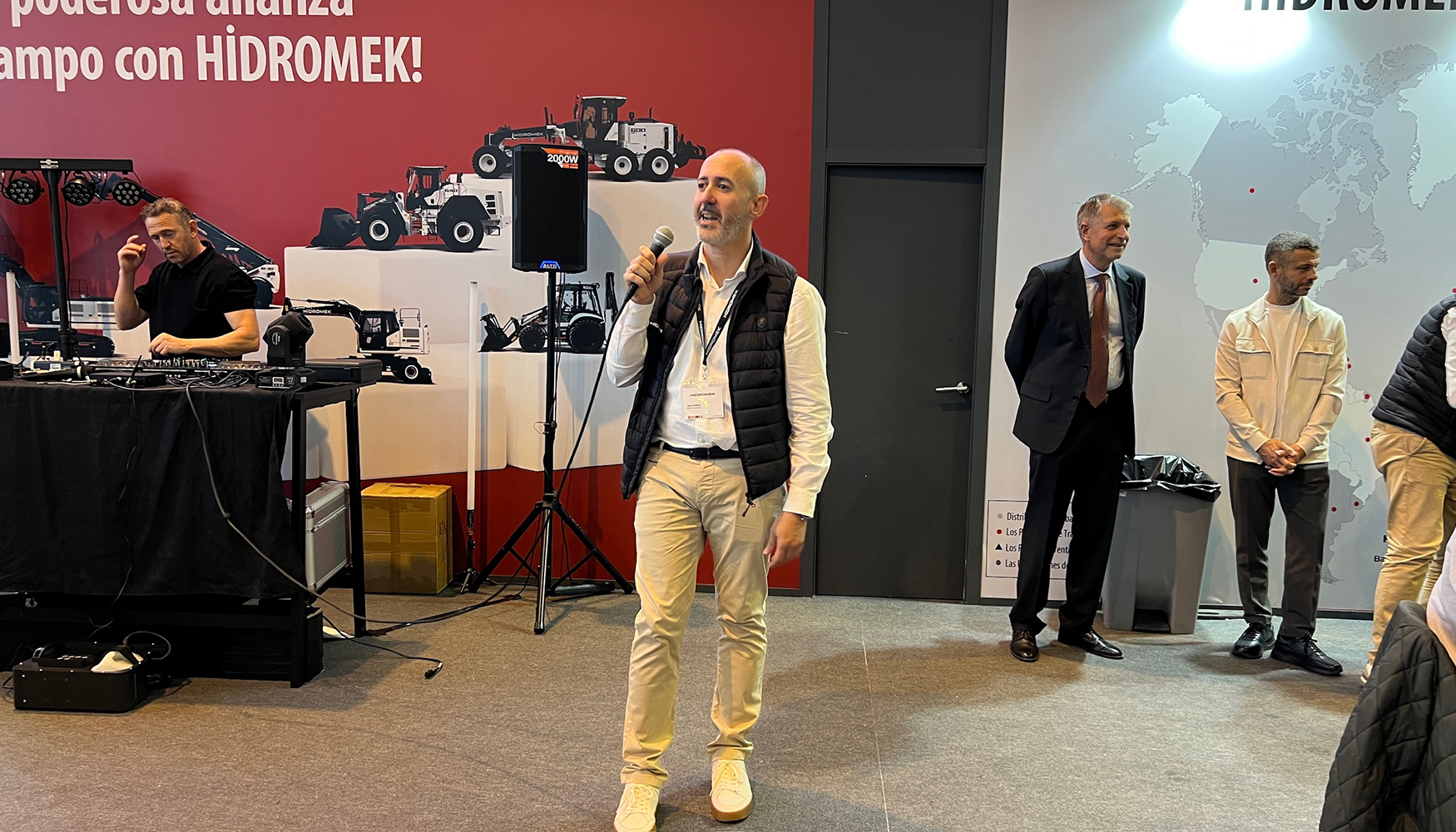Julio Garc�a, director general de Hidromek para la pen�nsula ib�rica