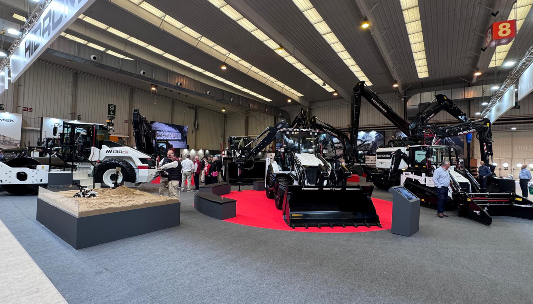 Imagen del stand de Hidromek en Smopyc 2026