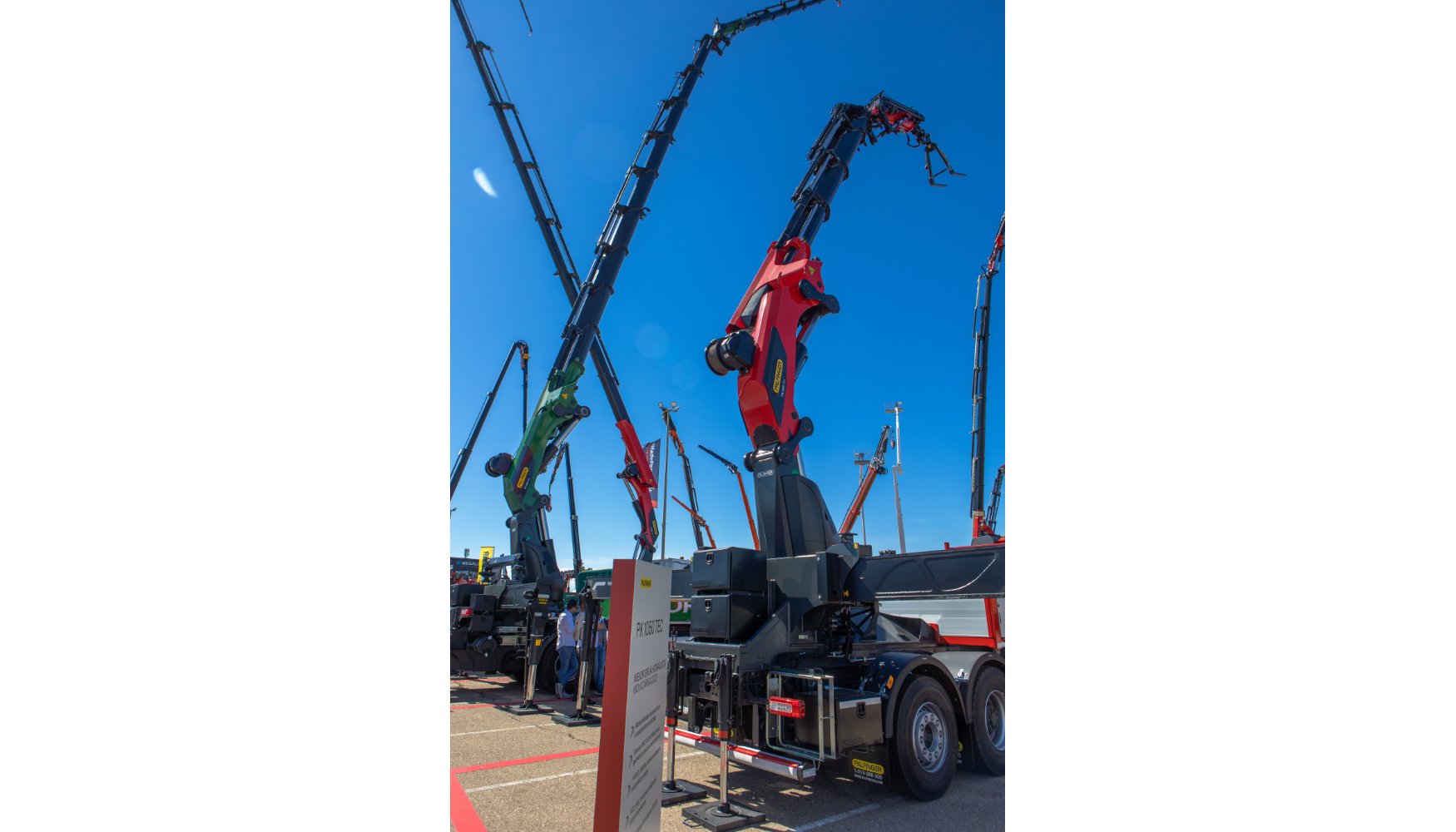Gr�a PK 1050 TEC, una de las grandes protagonistas del stand