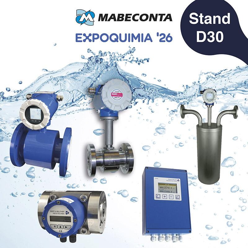 MABECONTA PRESENTAR� EN EXPOQUIMIA 2026 SUS SOLUCIONES PARA LA MEDICI�N EN PROCESOS INDUSTRIALES