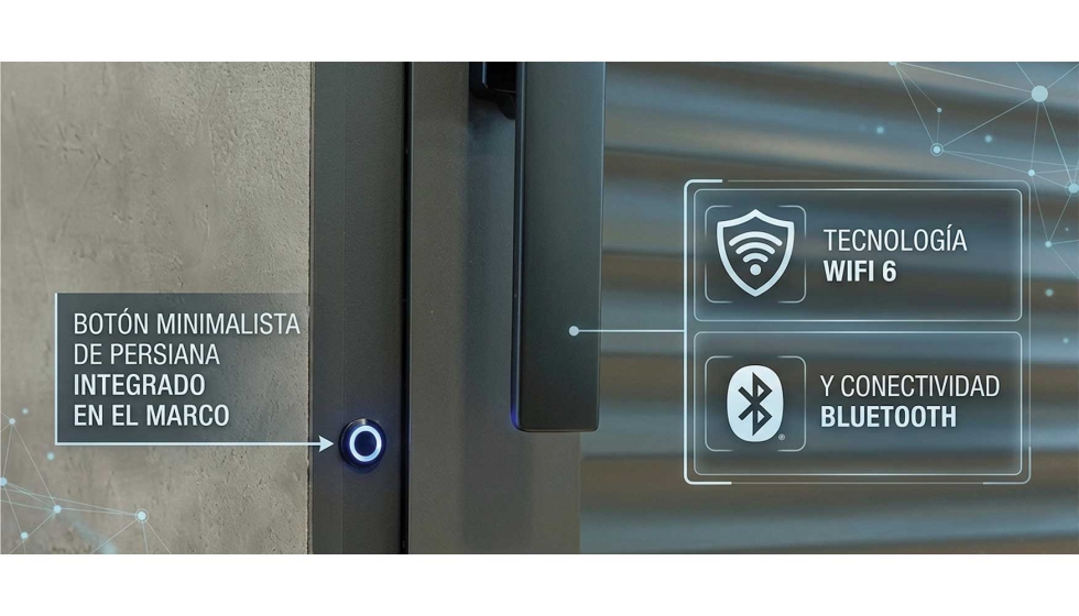 Dispositivo C-Pulsar para para carpinter�as de aluminio