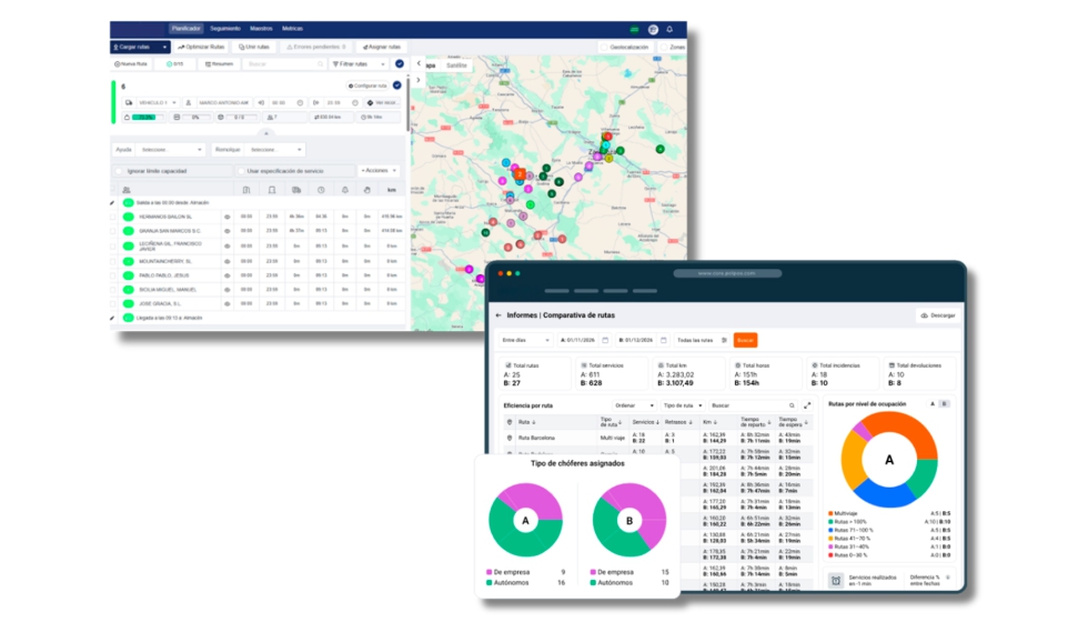 Routing AI emplea los datos de Heptan y la experiencia diaria de entrega para aprender...