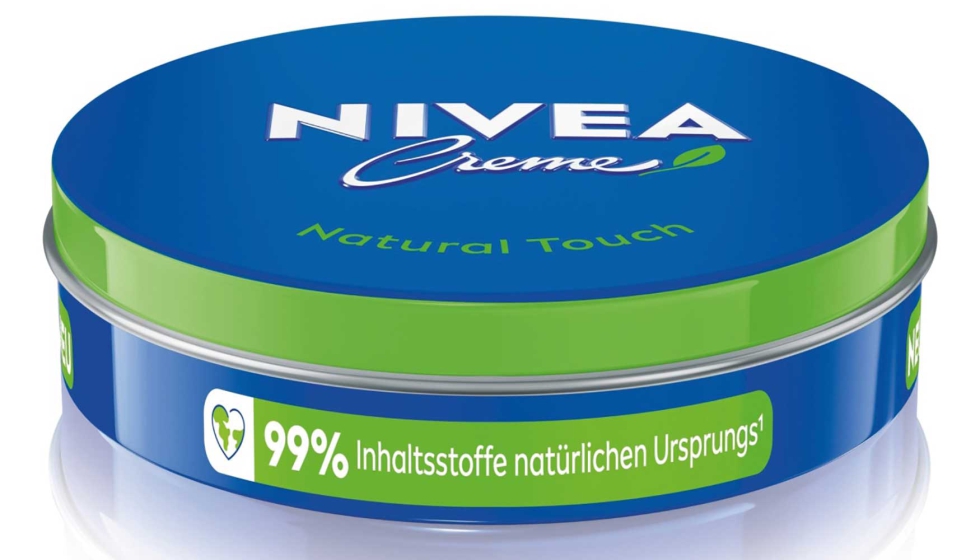 El nuevo Nivea Creme Natural Touch est� compuesto por ingredientes de origen natural y su ic�nica lata est� fabricada con un 95 % de aluminio...