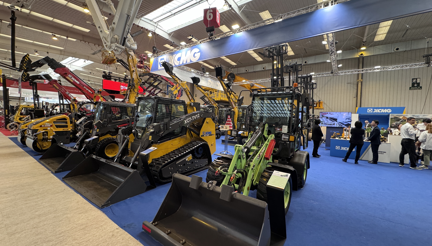 Stand de XCMG en Smopyc 2026