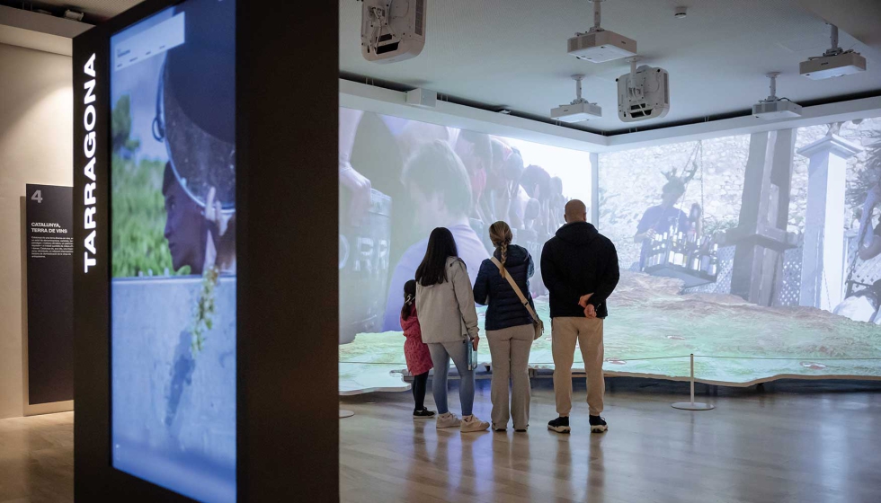 El museo cuenta con un espacio expositivo de 5.000 m2, de los cuales la exposici�n permanente ocupa unos 2.500 m2. Foto: Toni Galit�, �VINSEUM...