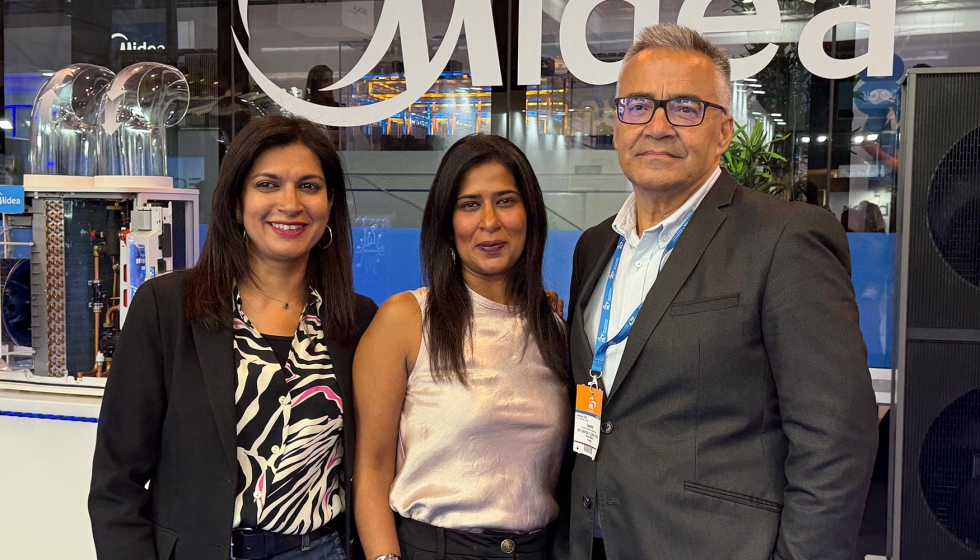 Shamila Tayob, Sumeia Tayob e Paulo Bessa da SGT Midea