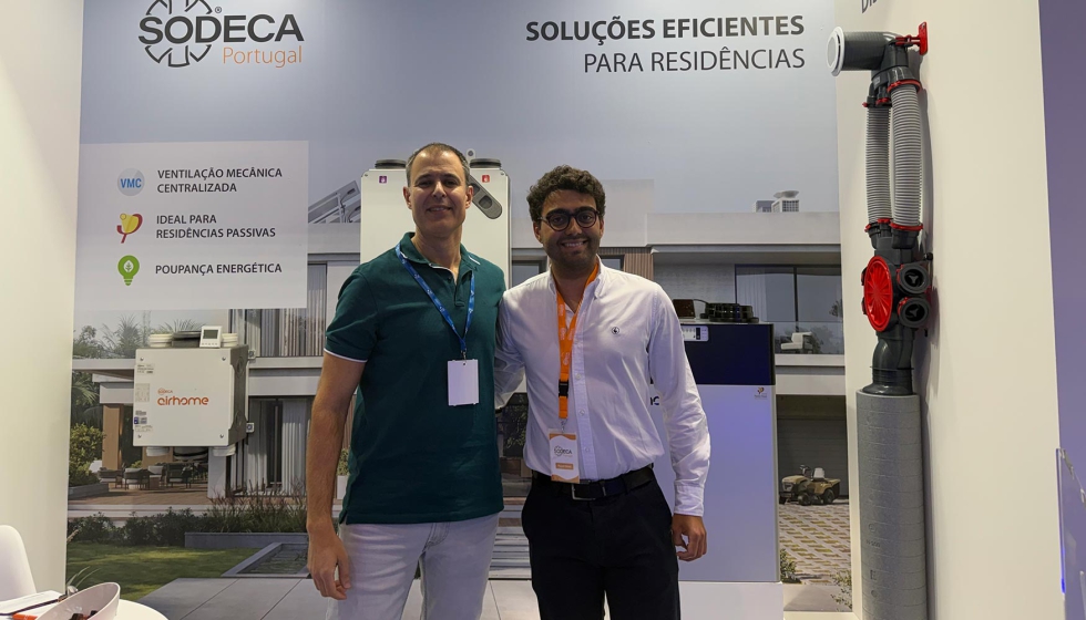 Miguel Ferreira e Miguel Neves da SODECA Portugal