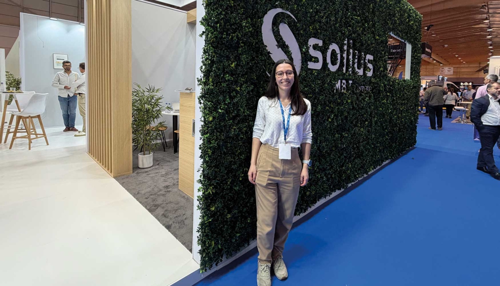 Sara Pardilh�, do departamento de marketing da Solius