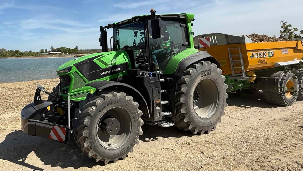 Circuito de pruebas con remolque Joskin Advantage Trans KPT