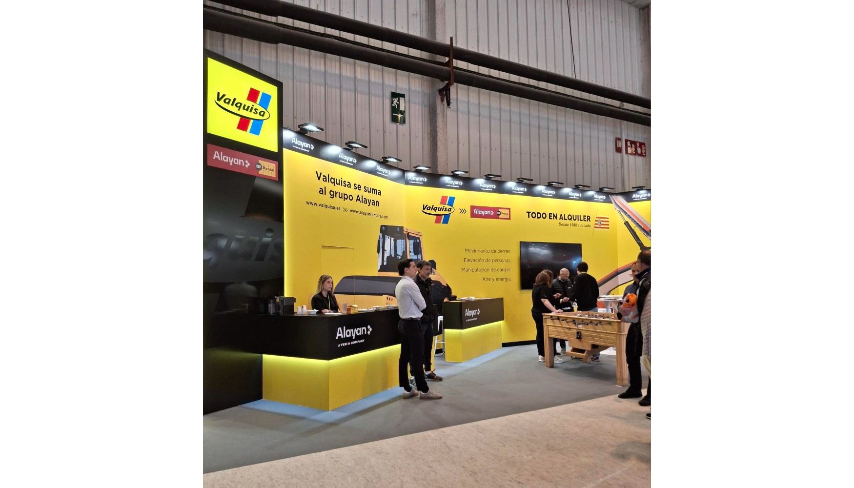 El stand de Alayan goz� de una gran afluencia de profesionales durante toda la feria