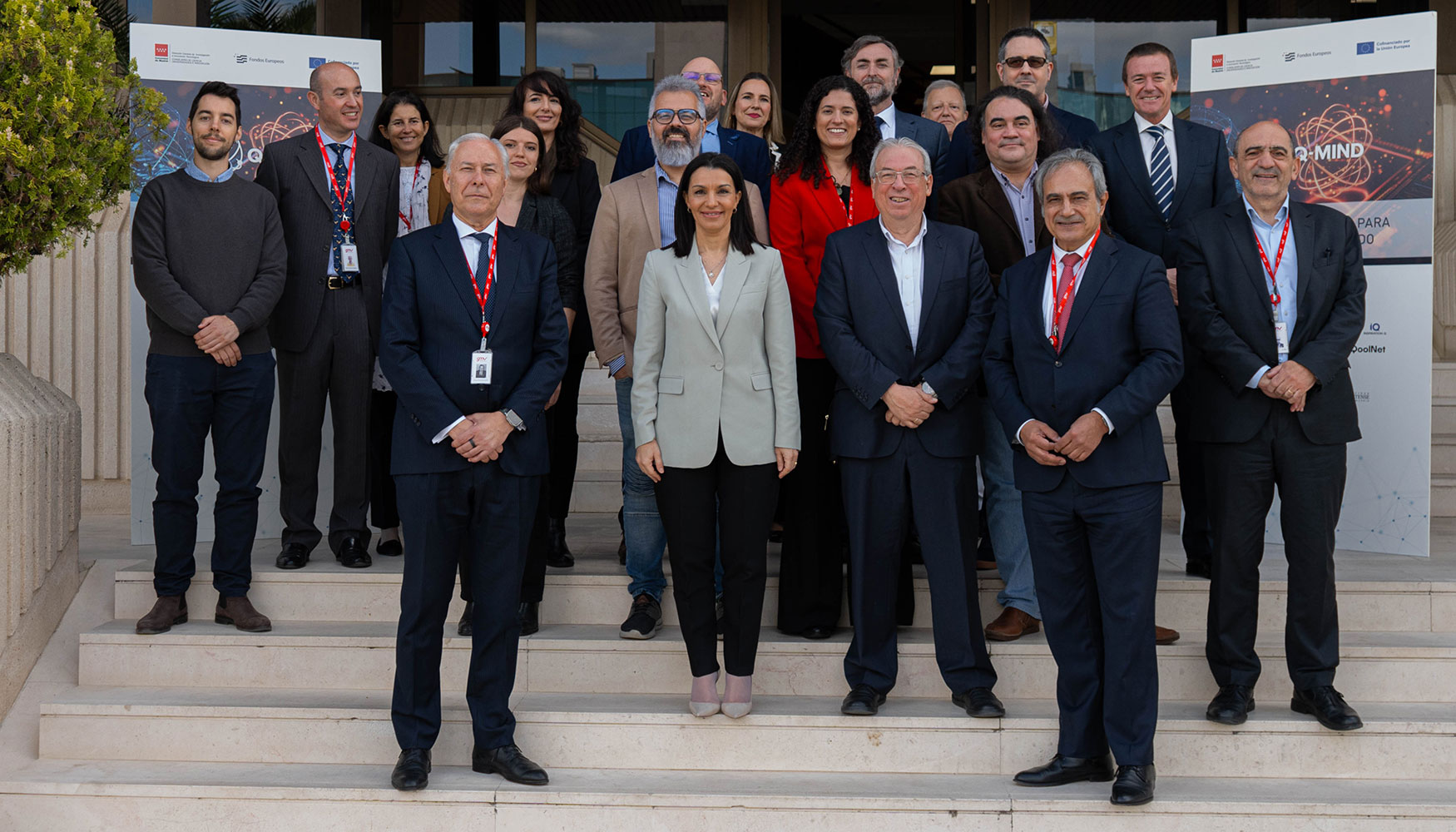 Visita de la consejera de Educaci�n, Ciencia y Universidades de la Comunidad de Madrid a las instalaciones de GMV