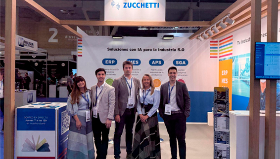El fabricante de software, Zucchetti Spain, ha participado con su propio stand en el encuentro de l�deres industriales Advanced Factories 2026...