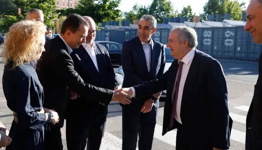 El evento cont� con la presencia del ministro de Industria, Jordi Hereu