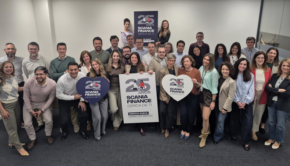 Scania Finance celebra 25 a�os de actividad ofreciendo soluciones financieras para empresas y profesionales del transporte...