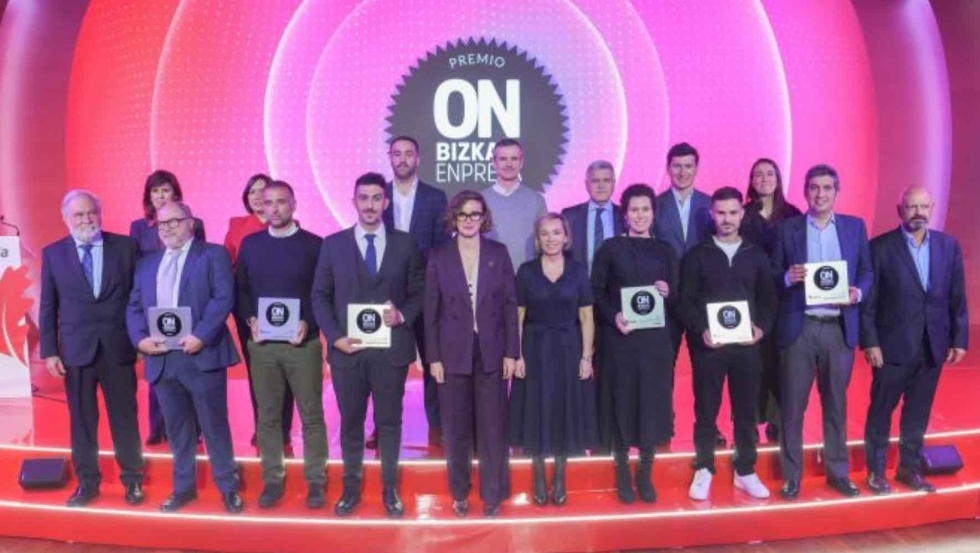 Galardonados en los Premio ON Bizkaia 2026
