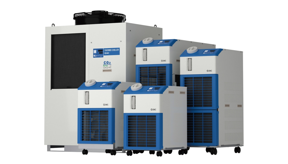 Gama de chillers de SMC