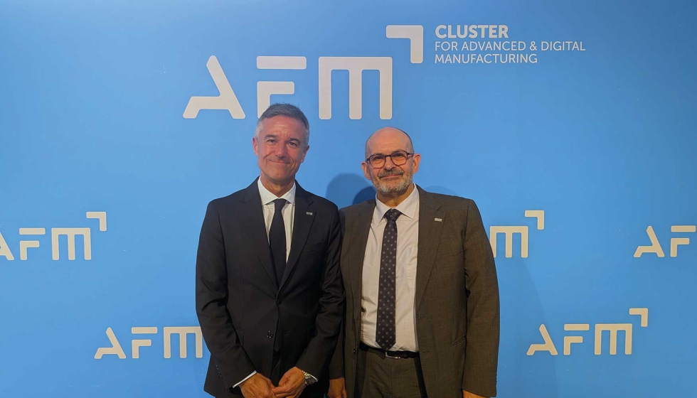 Xabier Ortueta, director general de AFM Cluster (Izq...