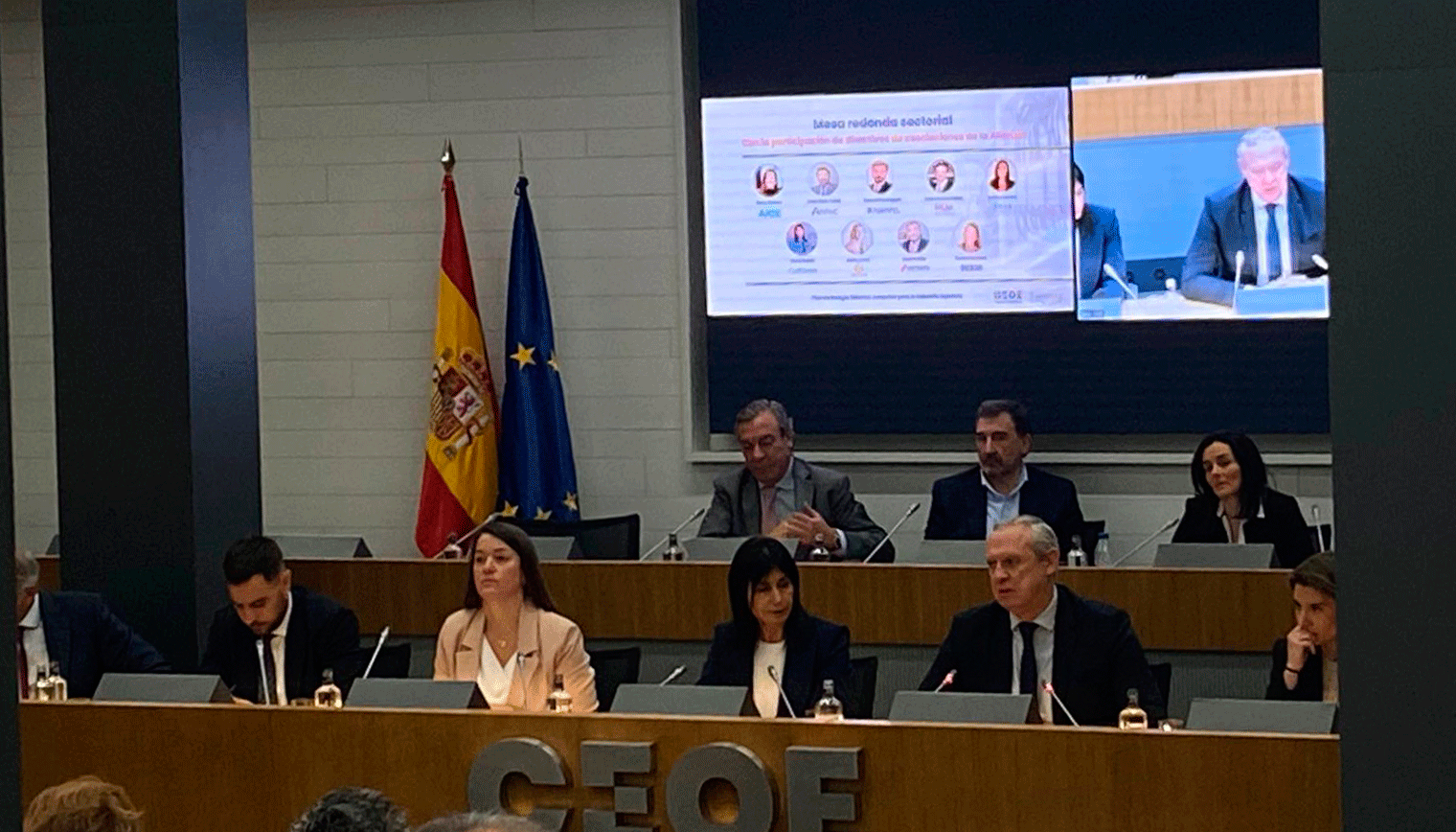 �Mientras Europa perd�a un 20% de su capacidad de refino, en Espa�a se aument� su capacidad un 15%�, record� Elena Mateos...
