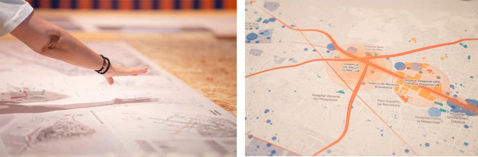 Mapas de las diversas transformaciones en curso...